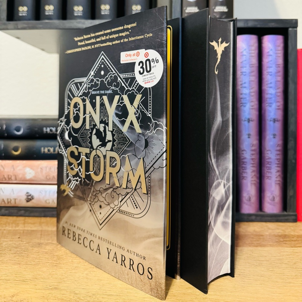 Target Exclusive First Edition ONYX STORM by Rebecca Yarros